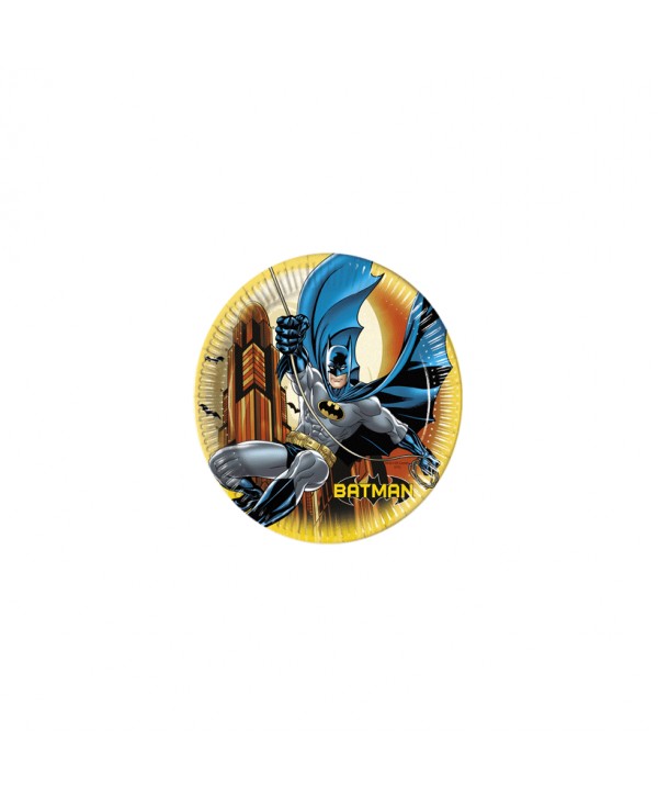 BATMAN PLATOS 23CM 8U.