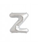 GLOBO FOIL PLATA 16" LETRA Z