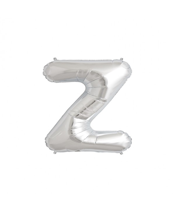 GLOBO FOIL PLATA 16" LETRA Z