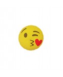 GLOBO FOIL 18" EMOTICONO GUIÑO BESO 46CM.