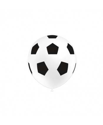 BALLOONIA GLOBOS FUTBOL BLANCO 50U. ART105P206850