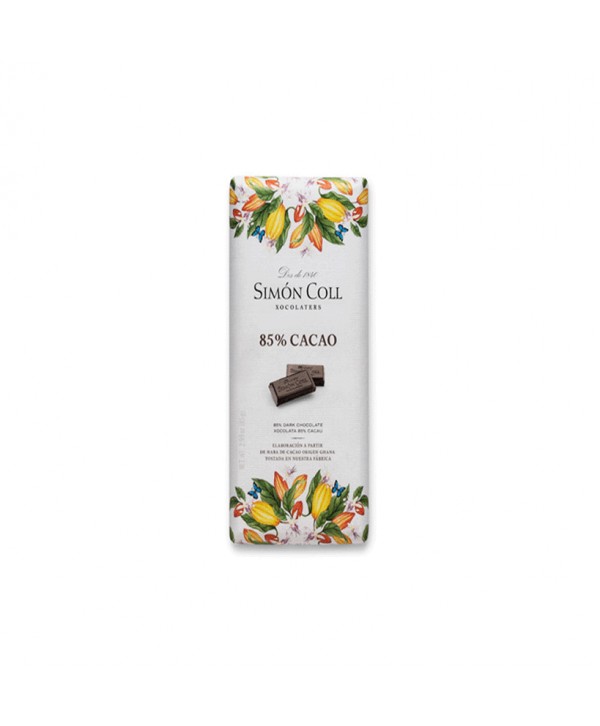 SIMON COLL CHOCOLATE 85% CACAO 10X85GR.