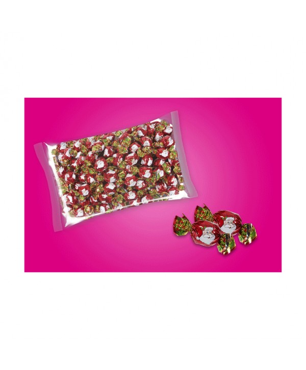 BOMBON PAPA NOEL RELL.AVELLANA Y CEREAL BOLSA 1K.