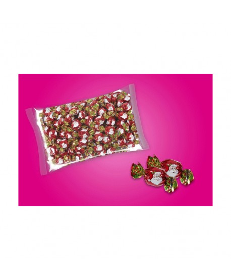 BOMBON PAPA NOEL RELL.AVELLANA Y CEREAL BOLSA 1K.