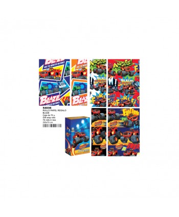 ROLLO PAPEL REGALO BLAZE 200X70CM.REF.54036