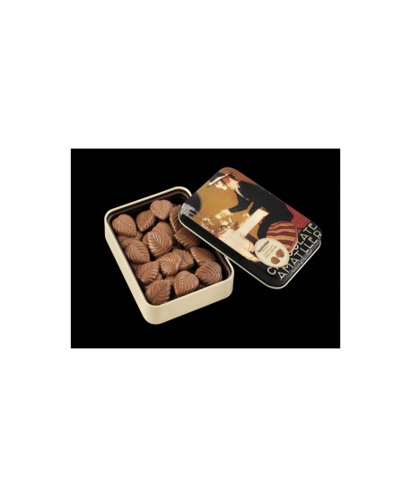 AMATLLER LATA HOJAS FINA S 32% LECHE 10X60GR.