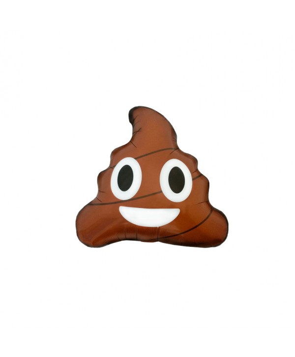 GLOBO FOIL 24" EMOTICONO CACA 61CM R.01275-01