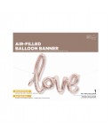 GLOBO FOIL 40" LOVE SCRIPT ORO ROSADO REF. 01287