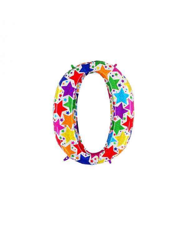 GLOBO FOIL 40" NO. 0 HOLOGRAFICO REF. HG85840P