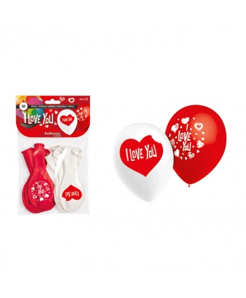 GLOBOS PACK I LOVE YOU 10UX12b REF. HG2015