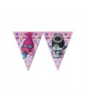 TROLLS BANDERAS TRIANGULAR 2.3M. 