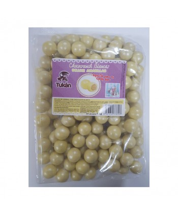 TUKAN CHOCO CRANCH BLANCAS DELUXE AMARILLOS 1KG.