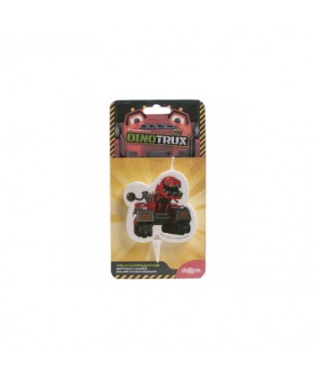 VELA DINOTRUX 2D 7,5CM 12U. REF: 346179