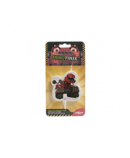 VELA DINOTRUX 2D 7,5CM 12U. REF: 346179