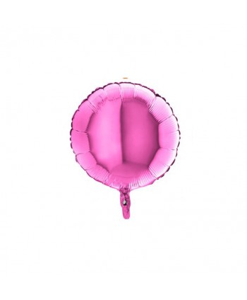 GLOBO FOIL 18" REDONDO MAGENTA