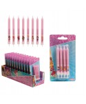 VELAS DISNEY PRINCESS 9CM.8UX12BLISTER REF: 346175