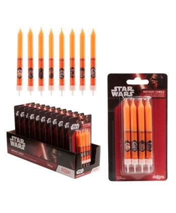 VELAS STAR WARS 9CM.8UX12BLISTER REF: 346176