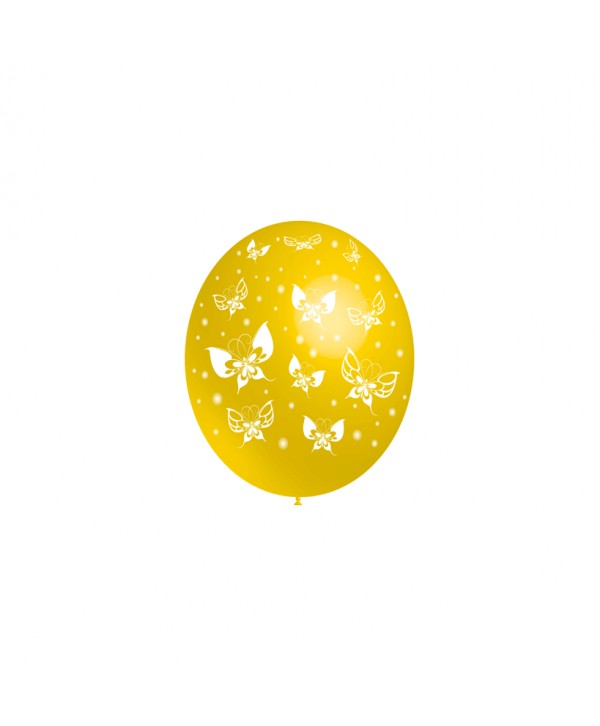 BALLOONIA GLOBOS MARIPOSAS SURT.8UX12B 32CM 10541