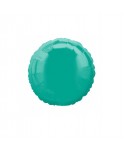 GLOBO FOIL 18" REDONDO TURQUESA BLISTER R.741