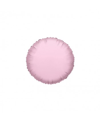 GLOBO FOIL 18" REDONDO ROSA PASTEL BLISTER R.735