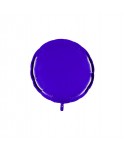GLOBO FOIL 18" REDONDO AZUL MARINO BLISTER R.743