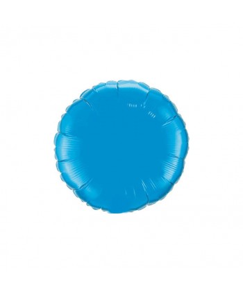 GLOBO FOIL 18" REDONDO AZUL BLISTER R. 729