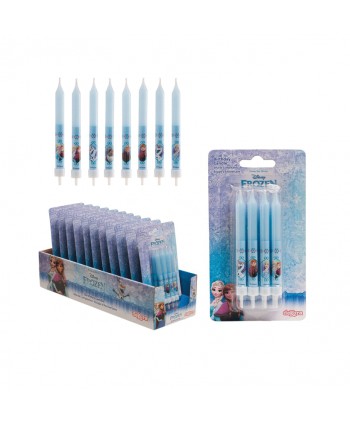 VELAS FROZEN 9CM.8UX12BLISTER REF: 346174