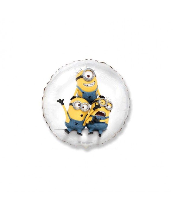GLOBO FOIL 18" REDONDO MINIONS