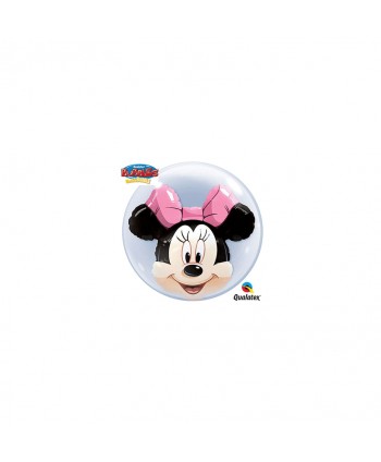 GLOBO BUBBLES 24" DOUBLE MINNIE