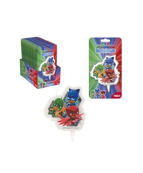 VELAS PJMASKS 2D 7,5CM. REF:346204 12UN.