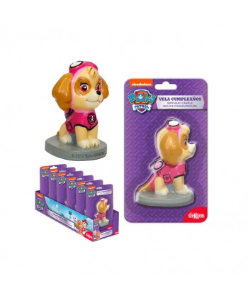 VELA PAW PATROL SKYE 3D 7CM. REF:346181 6UN.