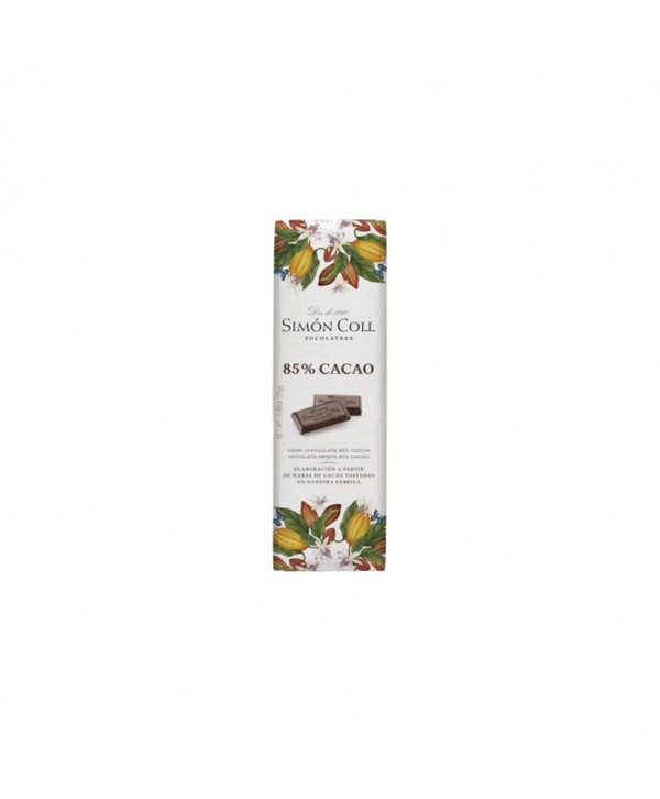 SIMON COLL CHOCOLATINAS 85% CACAO 14UX25GR.