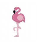 GLOBO FOIL 60" FLAMINGO ROSA 152CM.