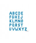 GLOBO FOIL AZUL 16" LETRA R