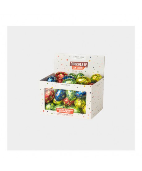SIMON COLL HUEVO CHOCO-LECHE ESTAÑADO 35UN.X25G