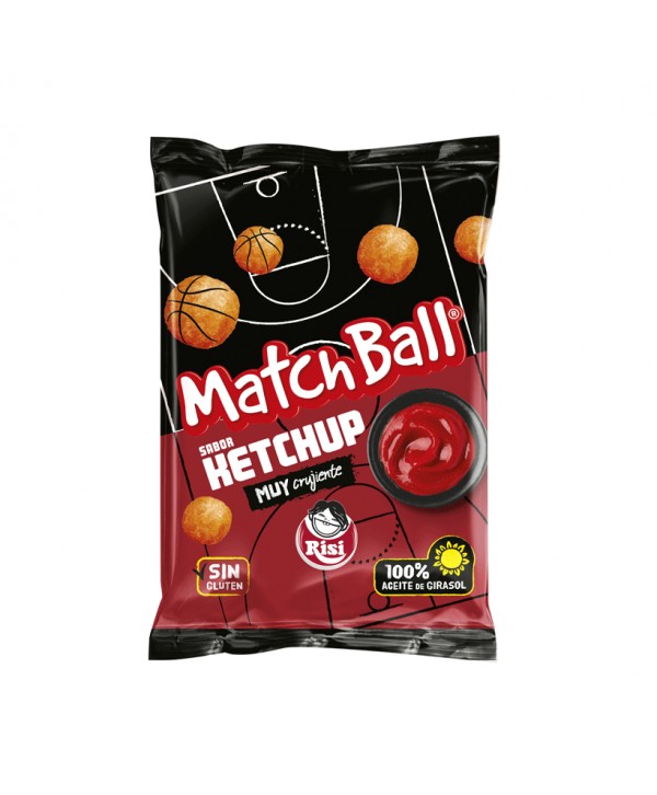 MATCH BALL KETCHUP 10X105GR.