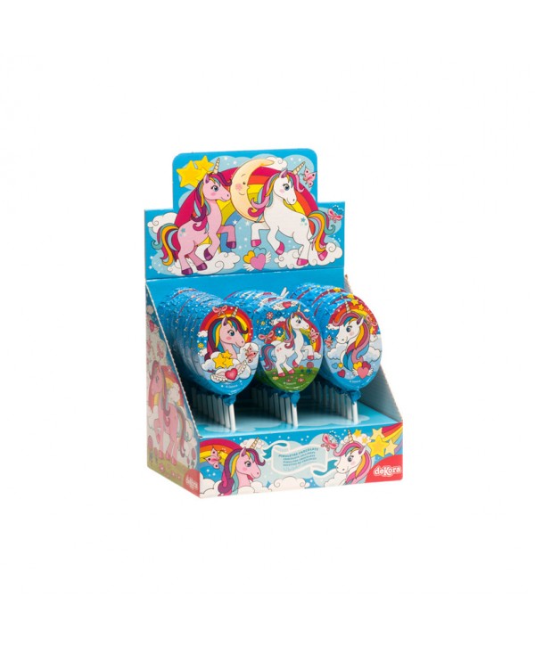 PIRULETA CHOCOLATE UNICORNIO 24UX45R.