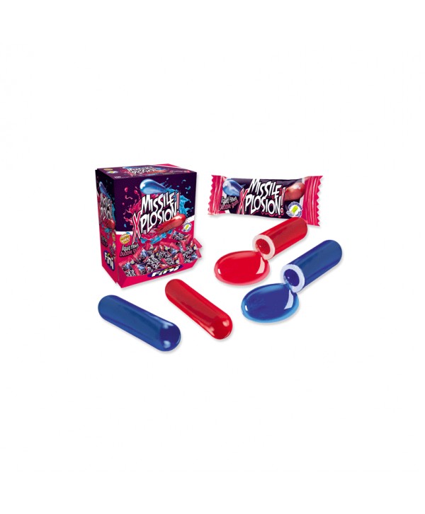 FINI CHICLES MISSILE XPLOSION! PINTALENGUAS 200UN.