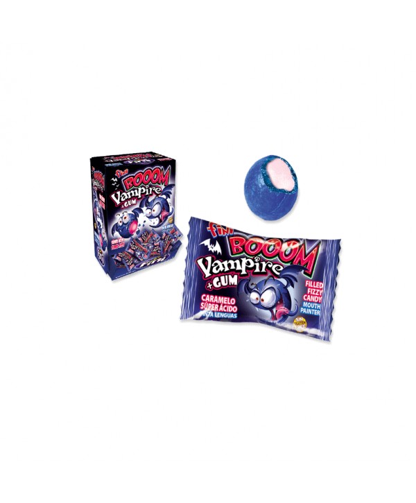 FINI CHICLES BOOOM VAMPIRE PINTALENGUAS 200UN.