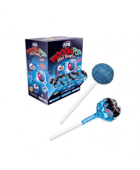 FINI CHUPETE BOOOM POP VAMPIRE+GUM PINTALEN.100UN.