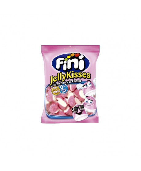 FINI BOLSITA BESOS FRESA  AZUCAR 12X90GR.