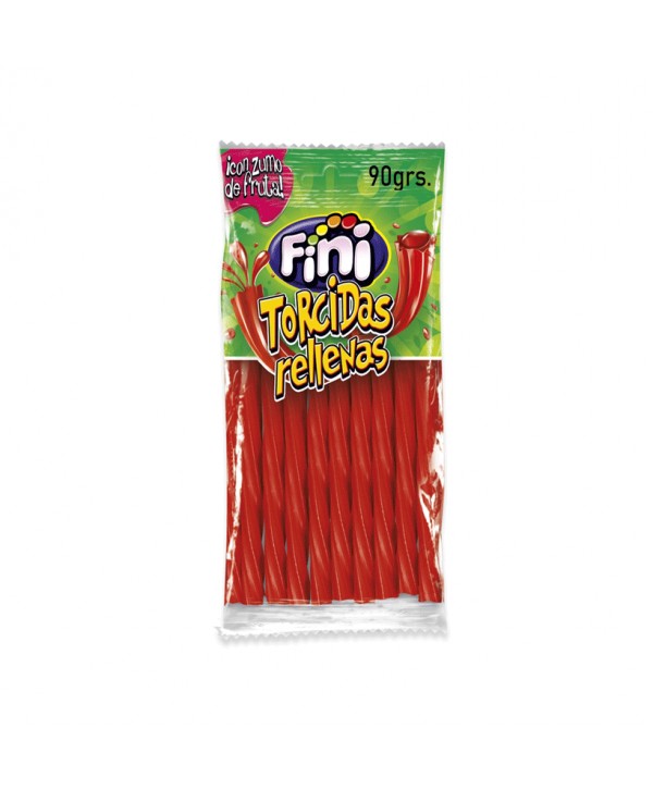FINI BOLSITA TORCIDAS RELLENAS FRESA 12X85GR.