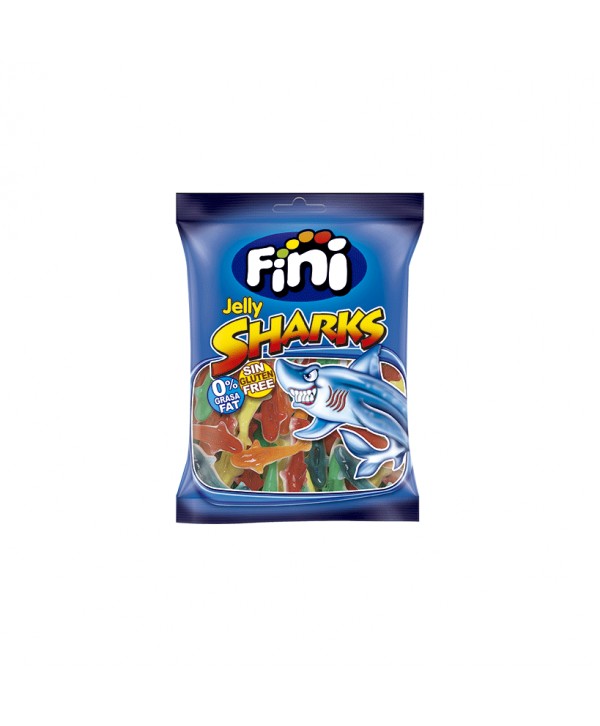 FINI BOLSITA TIBURONES BRILLO 12X90GR.