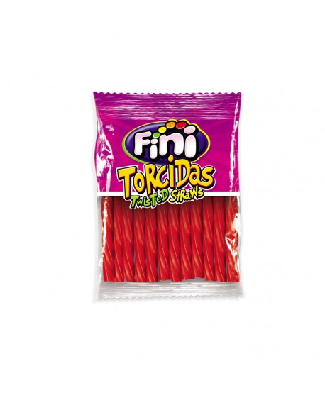 FINI BOLSITA REGALIZ TORCIDAS FRESA 18X150GR.