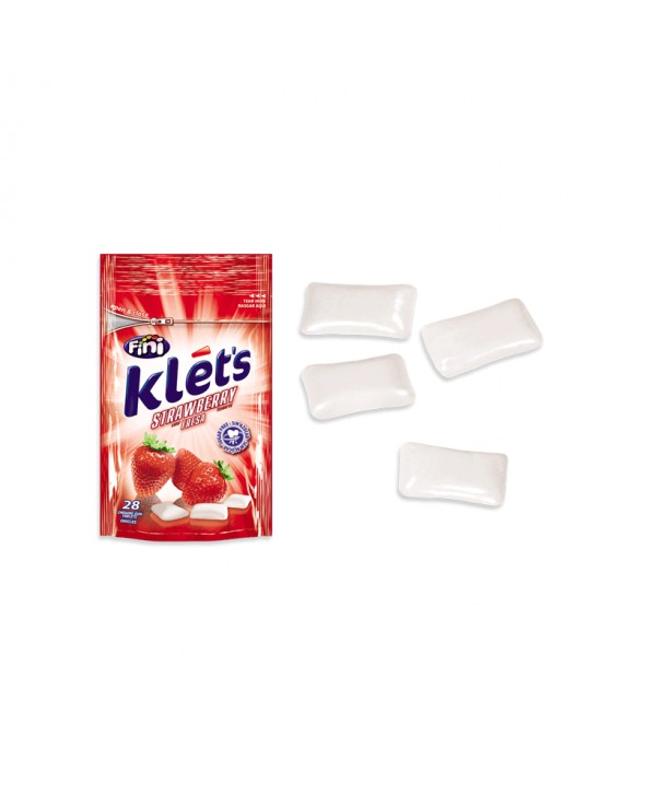 FINI BOLSITA CHICLES KLETS FRESA 22X39GR. 