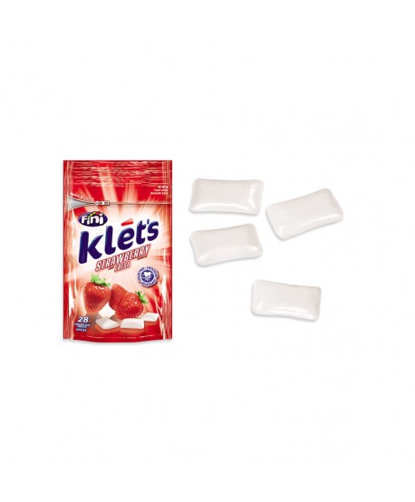 FINI BOLSITA CHICLES KLETS FRESA 22X39GR. 