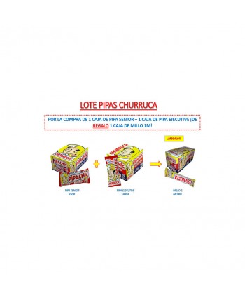 LOTE PIPA SENIOR+PIPA EJECUTIVE REGALO MILLO 1M.