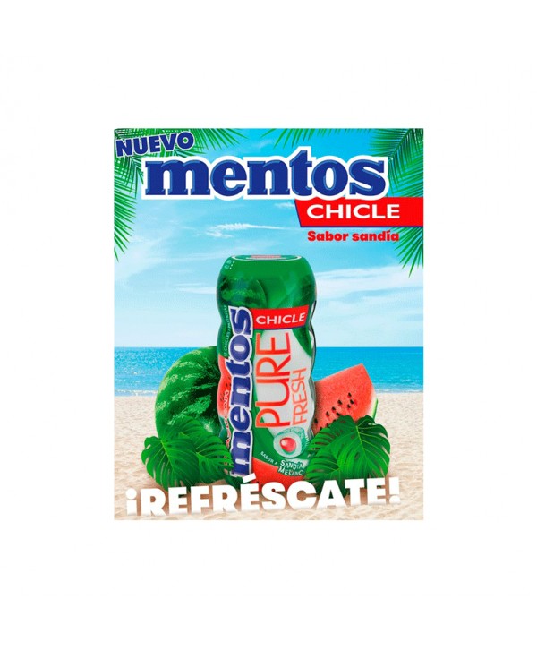 MENTOS PURE FRESH SANDIA 10X30GR.