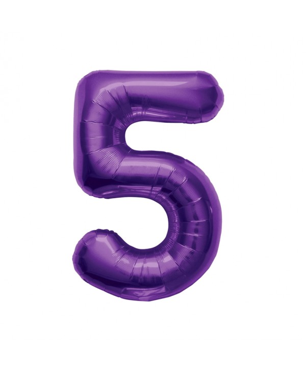 GLOBO FOIL 34" 87CM PURPURA NO.5