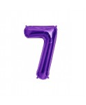 GLOBO FOIL 34" 87CM PURPURA NO.7